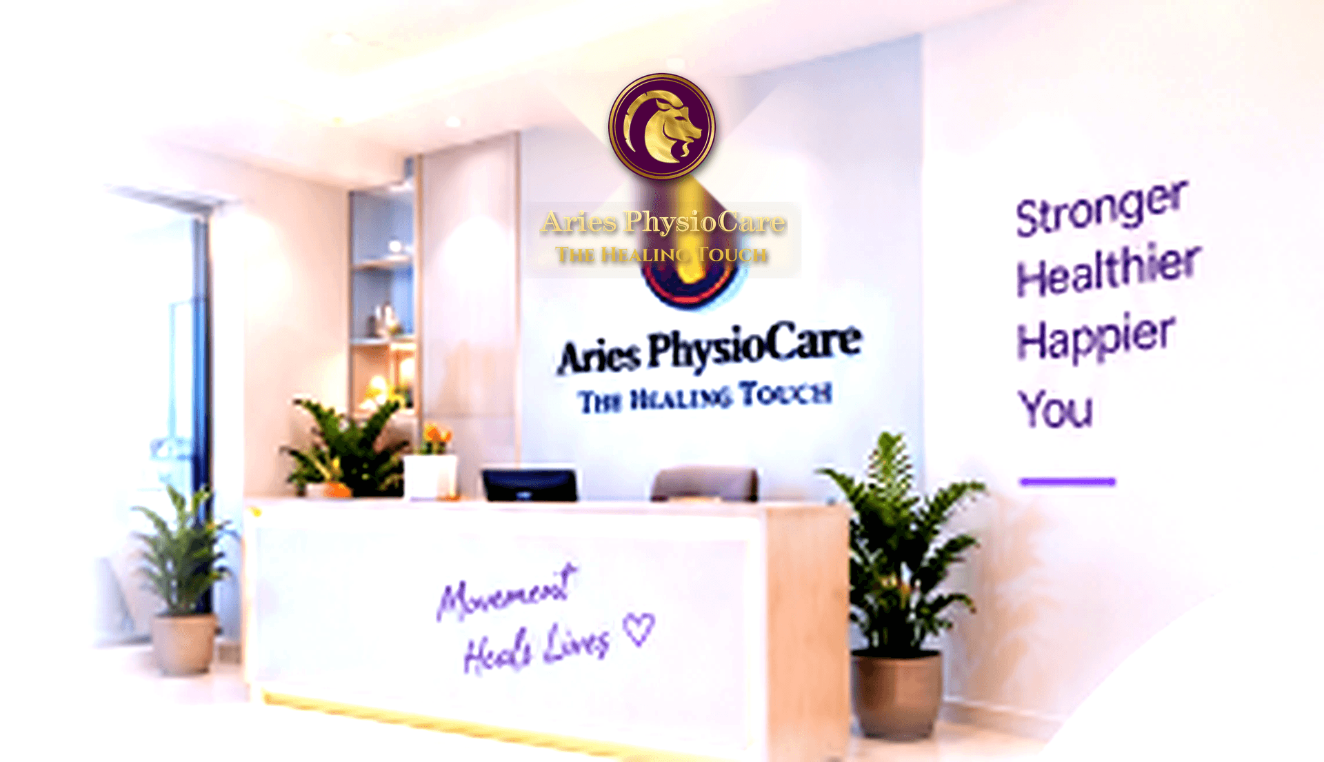 Aries PhysioCare Clinic Reception and Wellness Center